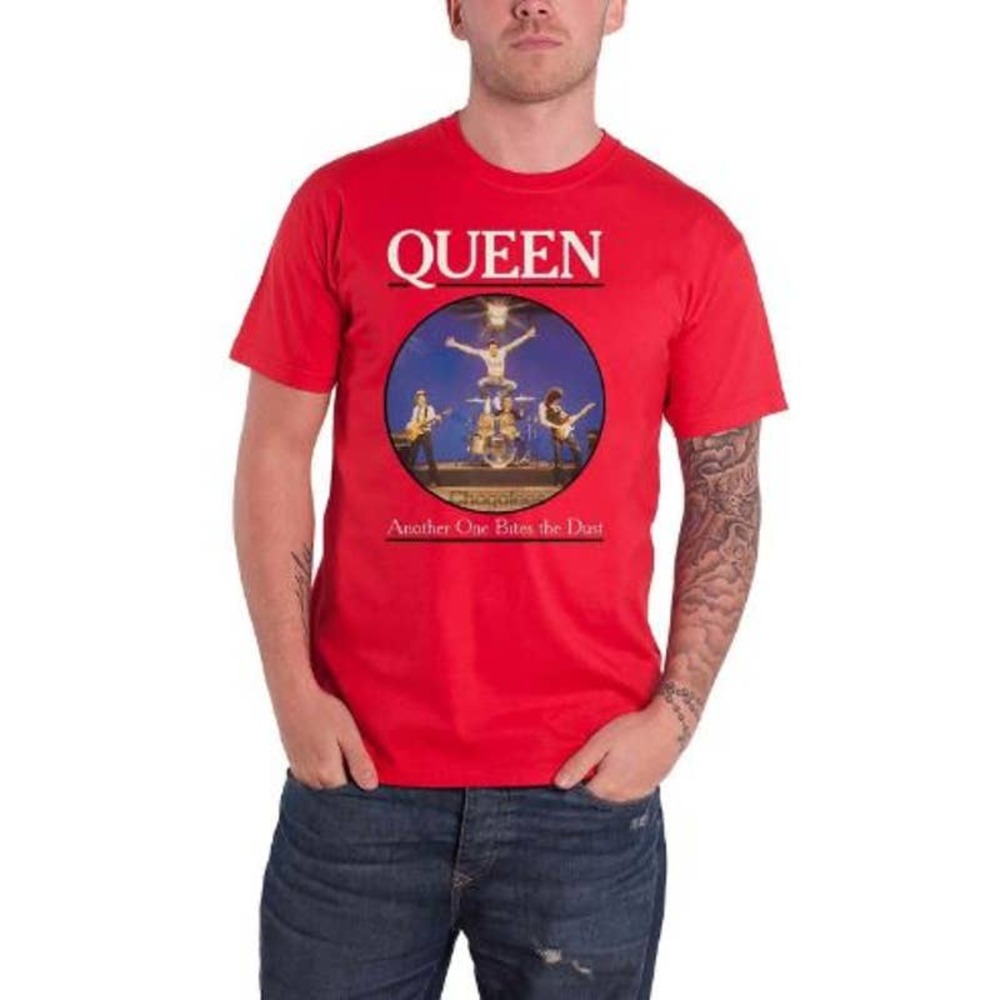 Queen Red Another One Bites The Dust T-Shirt NWOT Size Small